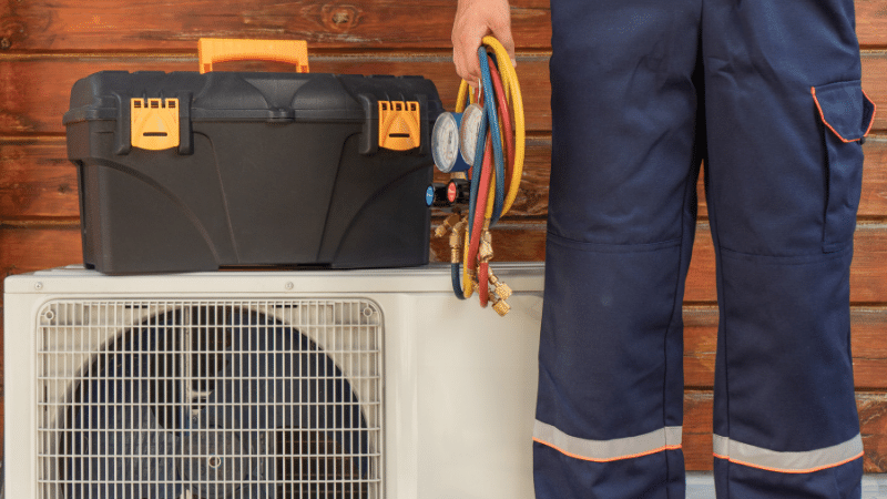 heat pump and hvac installer
