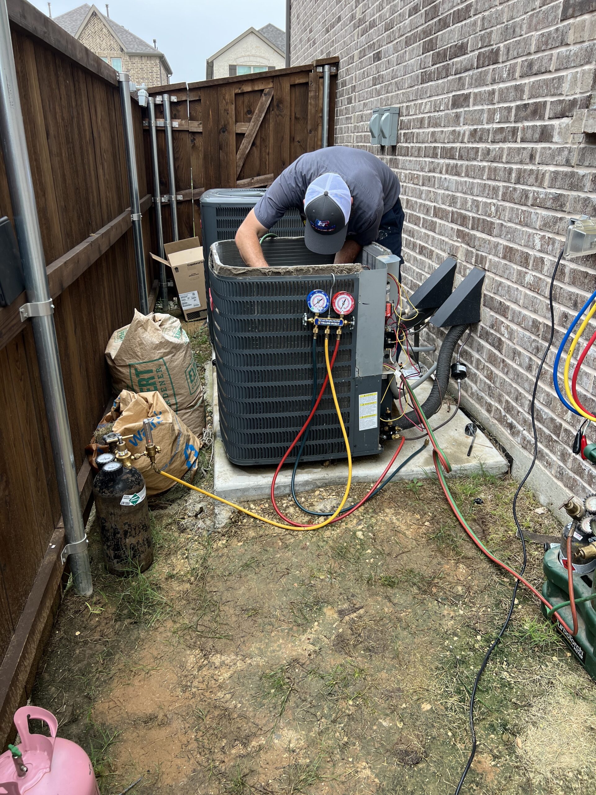Condenser cleaning